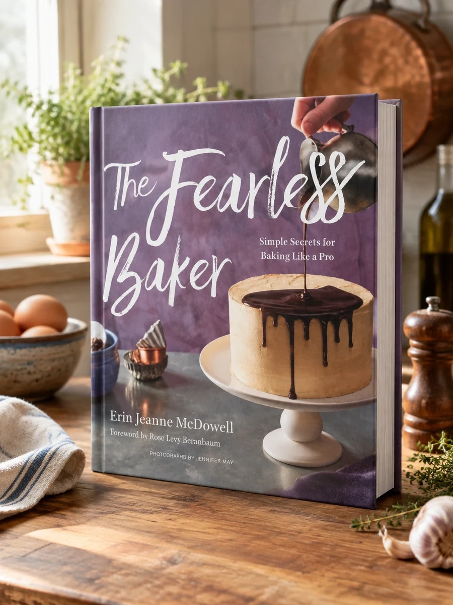 Cover of The Fearless Baker: Simple Secrets for Baking Like a Pro
