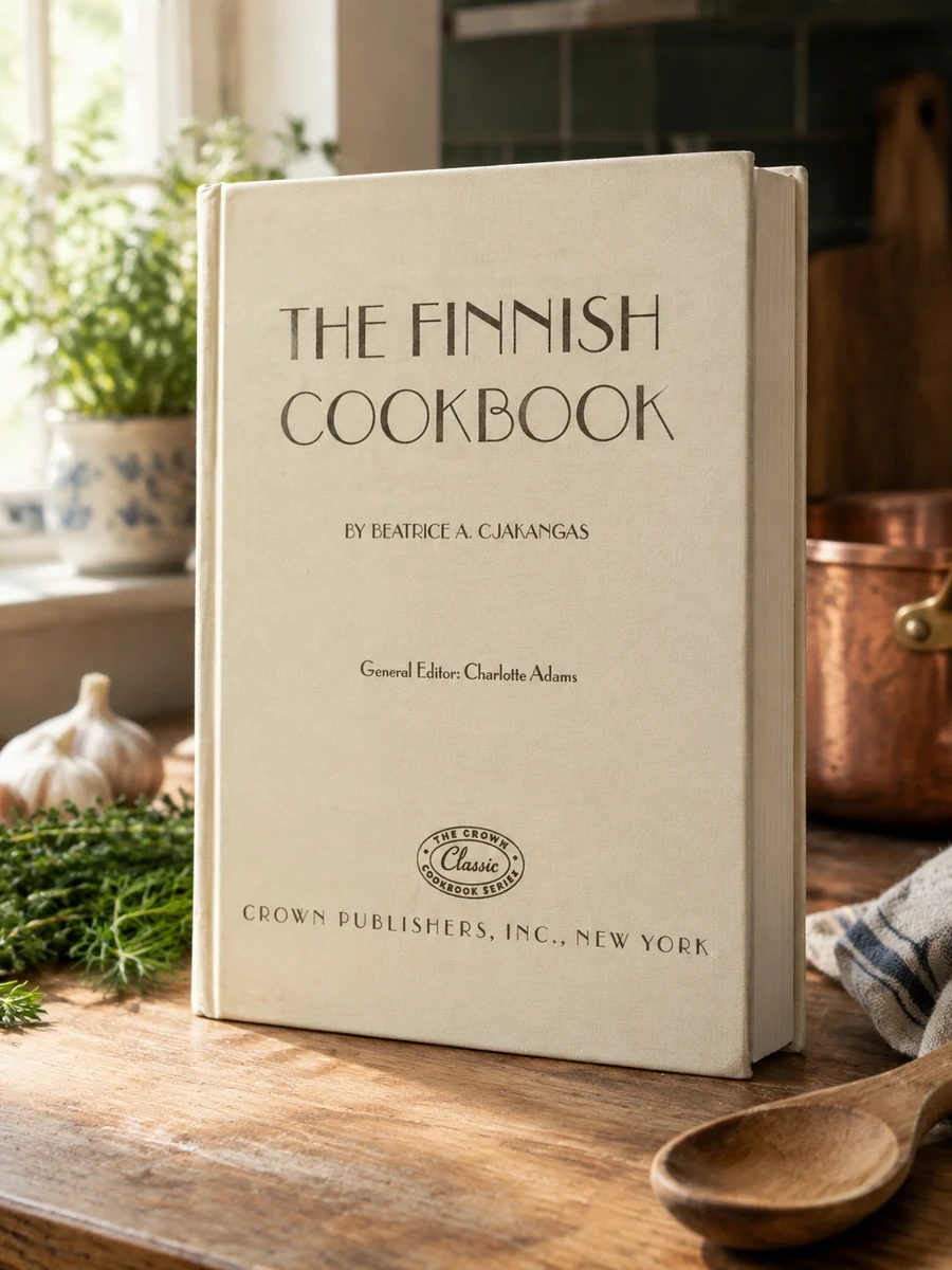 The Finnish Cookbook: Finland's Best-Selling Cookbook Adapted for American Kitchens Includes Recipes for Sour Rye Bread, Bishop's Pepper Cookies, and Finn