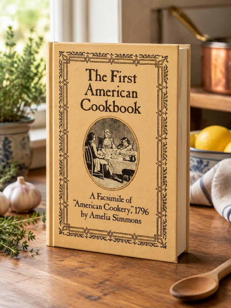 The First American Cookbook: A Facsimile of American Cookery, 1796