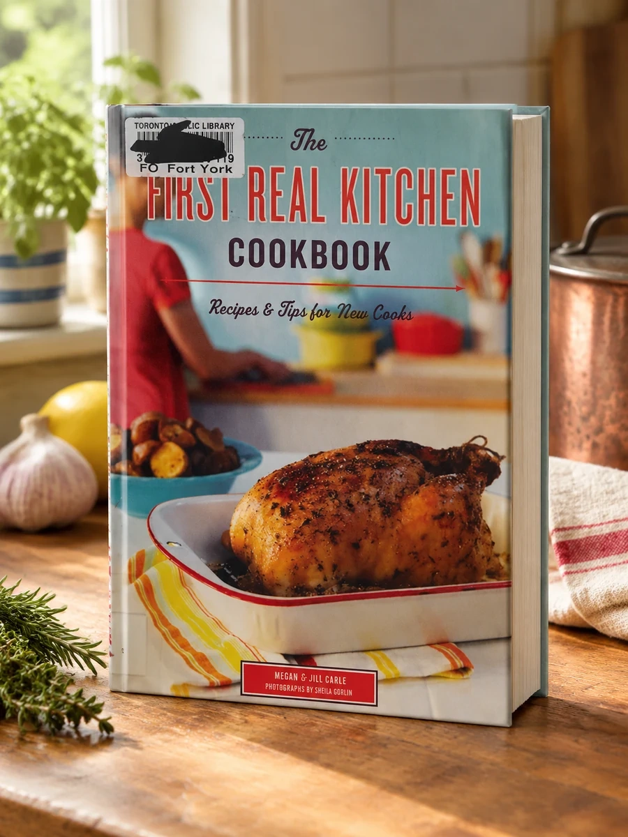 The First Real Kitchen Cookbook: Recipes & Tips for New Cooks