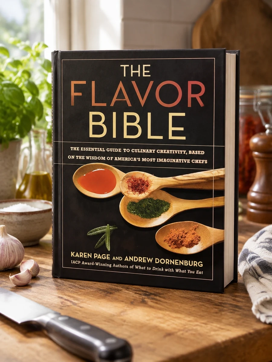 The Flavor Bible: The Essential Guide to Culinary Creativity, Based on the Wisdom of America's Most Imaginative Chefs