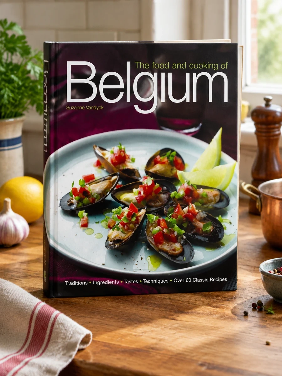 The Food and Cooking of Belgium: Traditions, Ingredients, Tastes, Techniques, Over 60 Classic Recipes