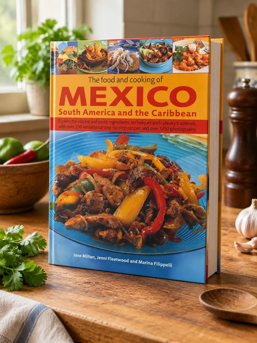 The Food and Cooking of Mexico, South America and the Caribbean: Explore the Vibrant and Exotic Ingredients, Techniques and Culinary Traditions with Over