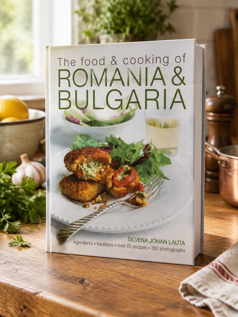 The Food & Cooking of Romania & Bulgaria: Traditions, Ingredients, Tastes, Over 65 Recipes, 370 Photographs