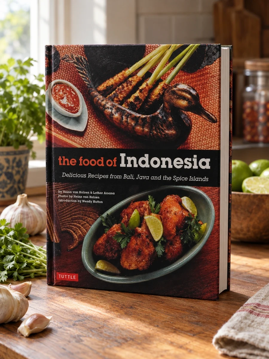 The Food of Indonesia: Delicious Recipes from Bali, Java and the Spice Islands [Indonesian Cookbook, 79 Recipes]