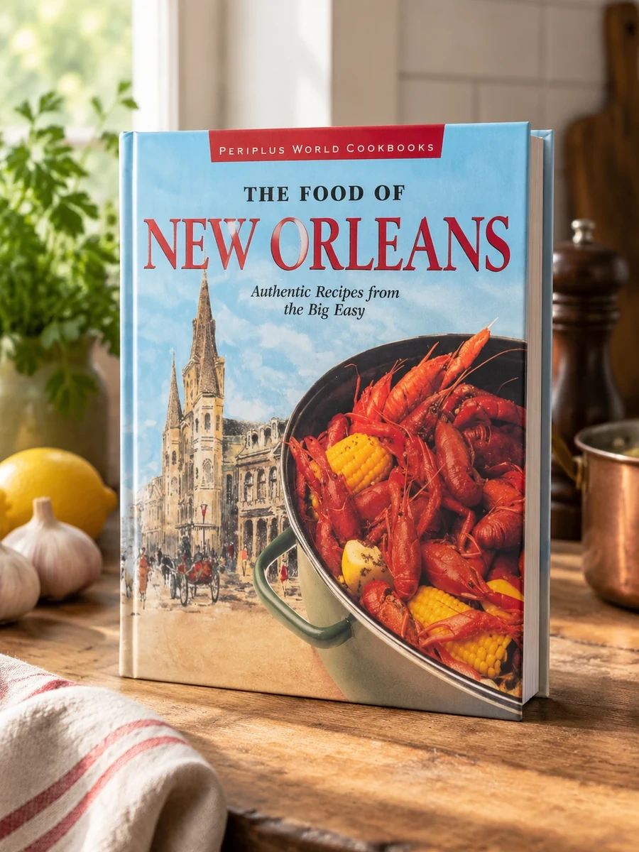 The Food of New Orleans: Authentic Recipes from the Big Easy [Cajun & Creole Cookbook, Over 80 Recipes]