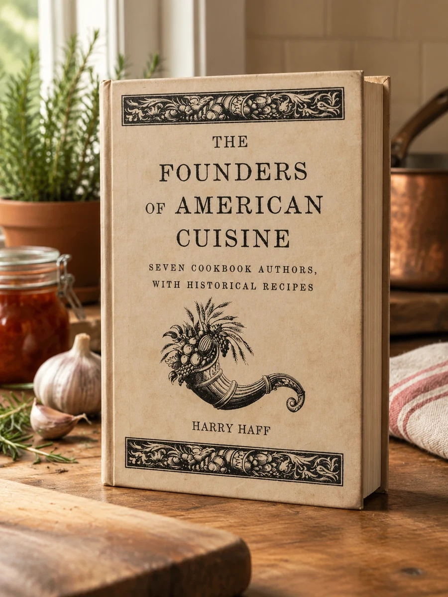 The Founders of American Cuisine: Seven Cookbook Authors, with Historical Recipes