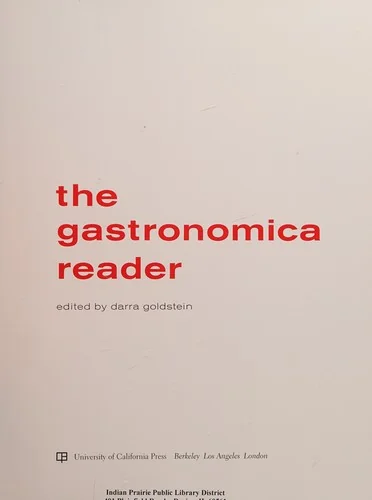 The Gastronomica Reader