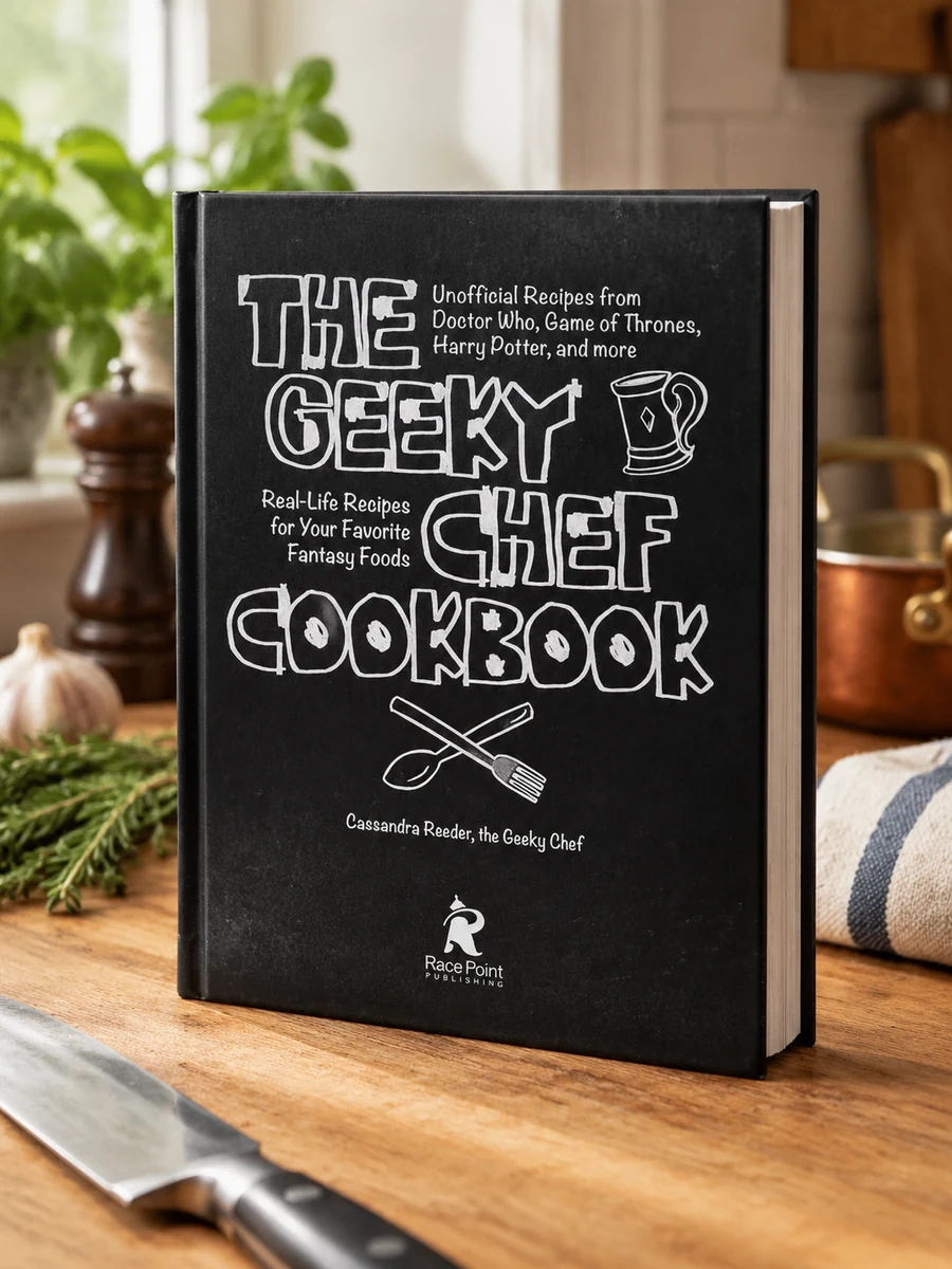 The Geeky Chef Cookbook: Real-Life Recipes for Your Favorite Fantasy Foods - Unofficial Recipes from Doctor Who, Game of Thrones, Harry Potter, and More