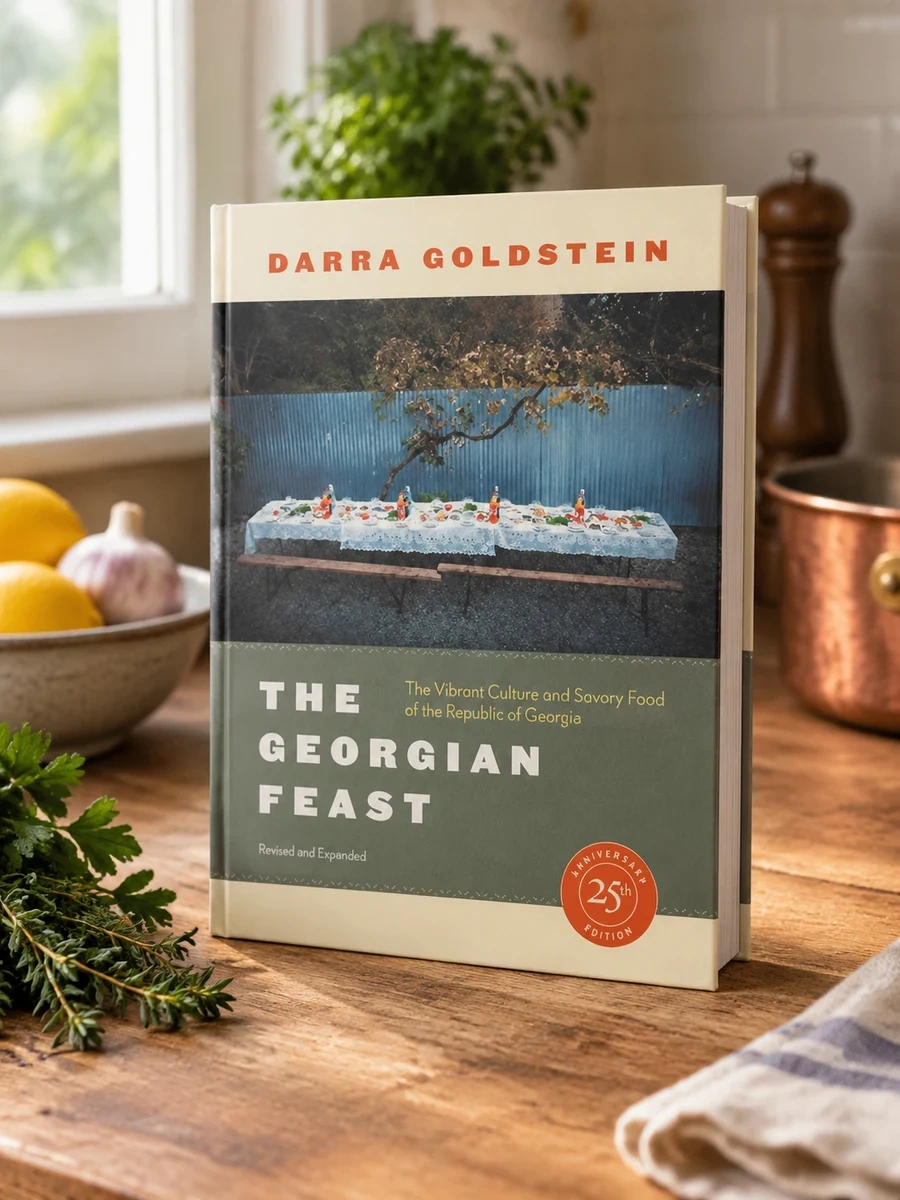 The Georgian Feast: The Vibrant Culture and Savory Food of the Republic of Georgia (First Edition, Revised, 25th Anniversary)
