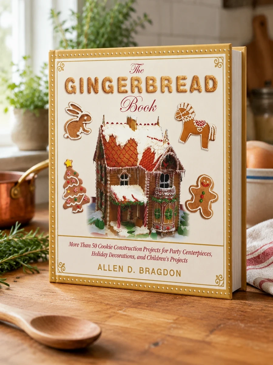 The Gingerbread Book: More Than 50 Cookie Construction Projects for Party Centerpieces, Holiday Decorations, and Children's Projects