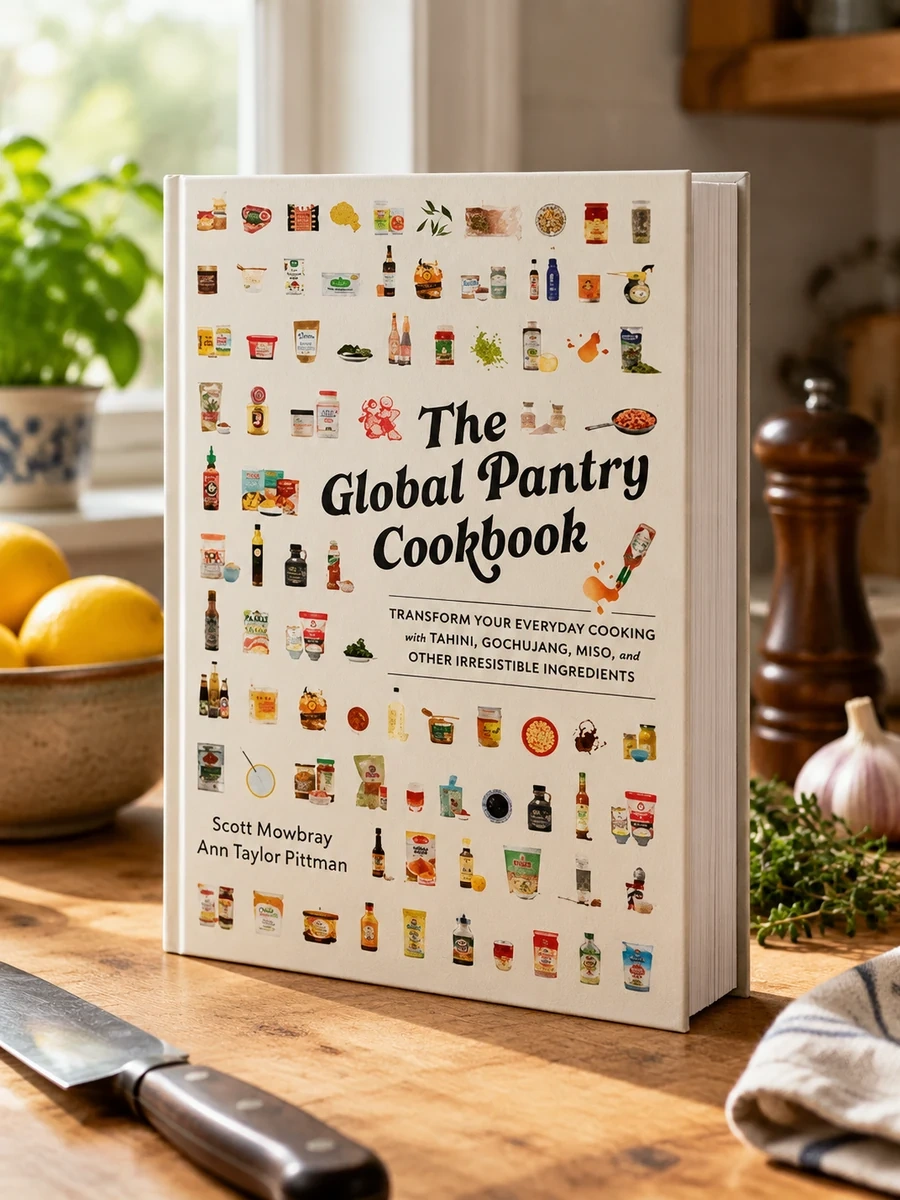 The Global Pantry Cookbook: Transform Your Everyday Cooking with Tahini, Gochujang, Miso, and Other Irresistible Ingredients