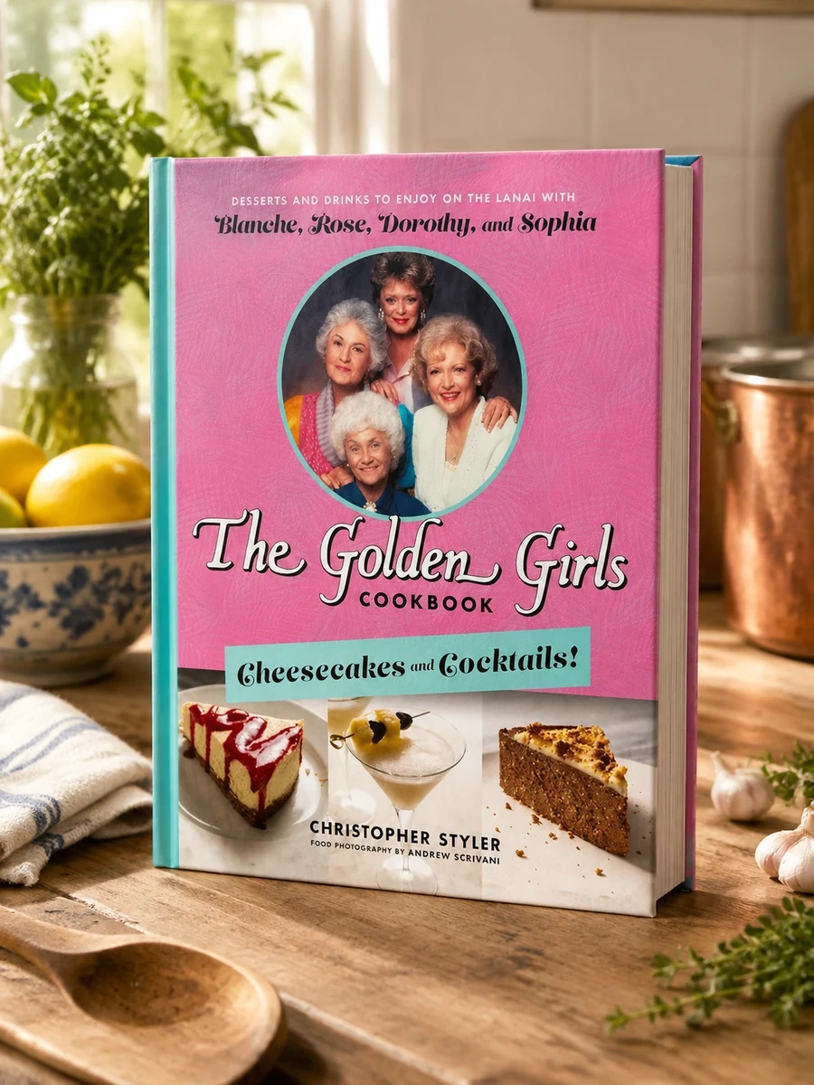 The Golden Girls Cookbook: Cheesecakes and Cocktails!: Desserts and Drinks to Enjoy on the Lanai with Blanche, Rose, Dorothy, and Sophia