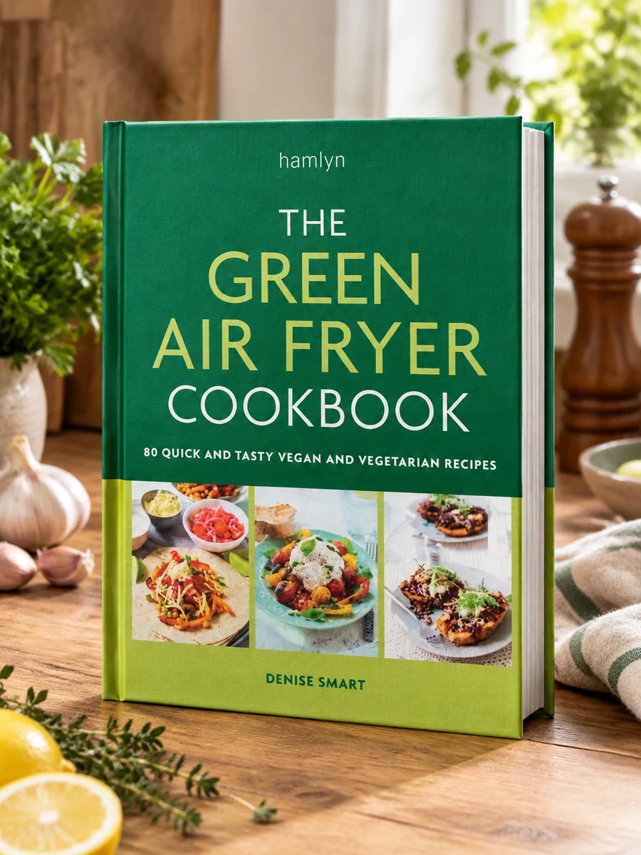 The Green Air Fryer Cookbook: 80 Quick and Tasty Vegan and Vegetarian Recipes