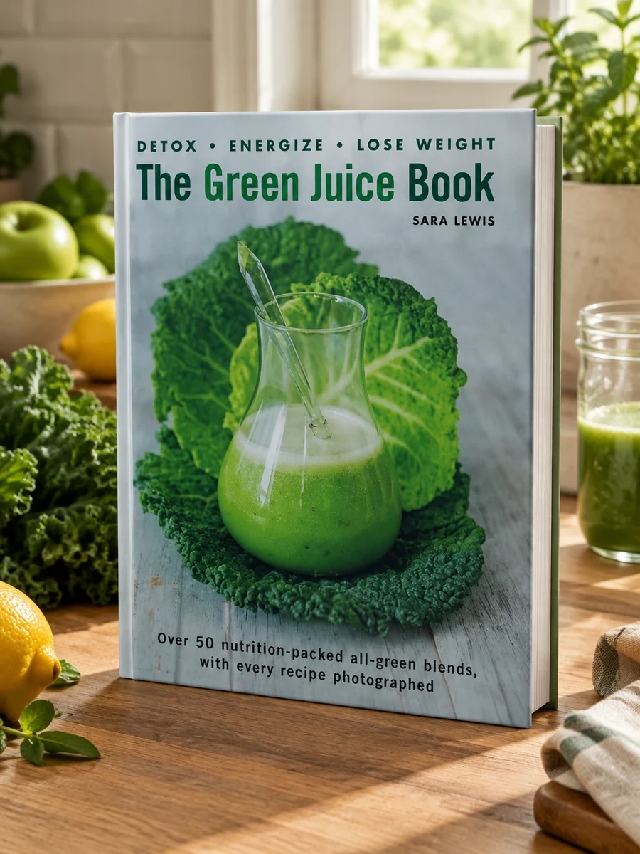 The Green Juice Book: Detox, Energize, Lose Weight: Over 50 Nutrition-Packed All-Green Blends, with Every Recipe Photographed