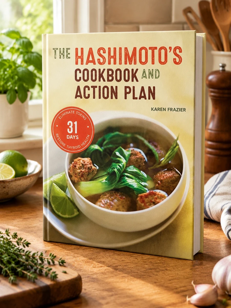 The Hashimoto's Cookbook and Action Plan: 31 Days to Eliminate Toxins and Restore Thyroid Health Through Diet