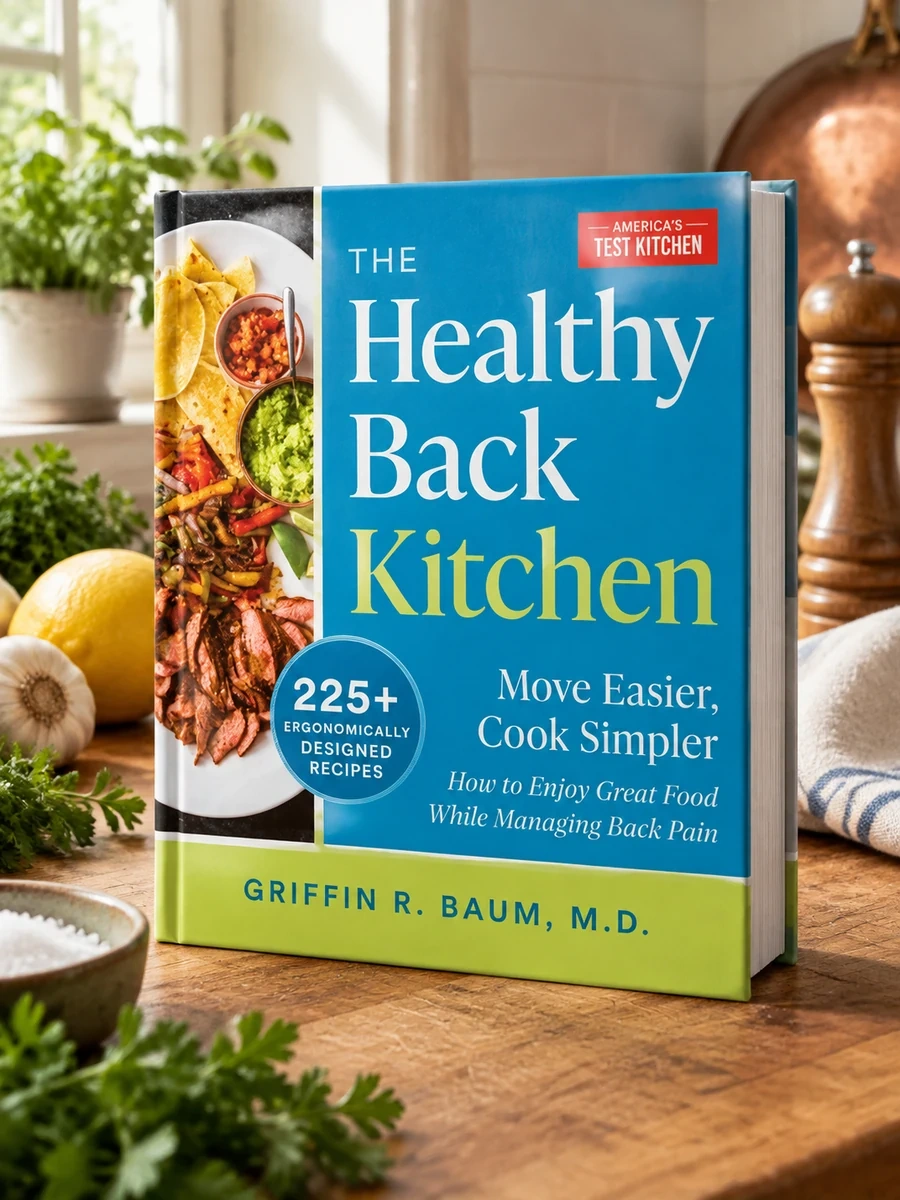 The Healthy Back Kitchen: Move Easier, Cook Simplerhow to Enjoy Great Food While Managing Back Pain