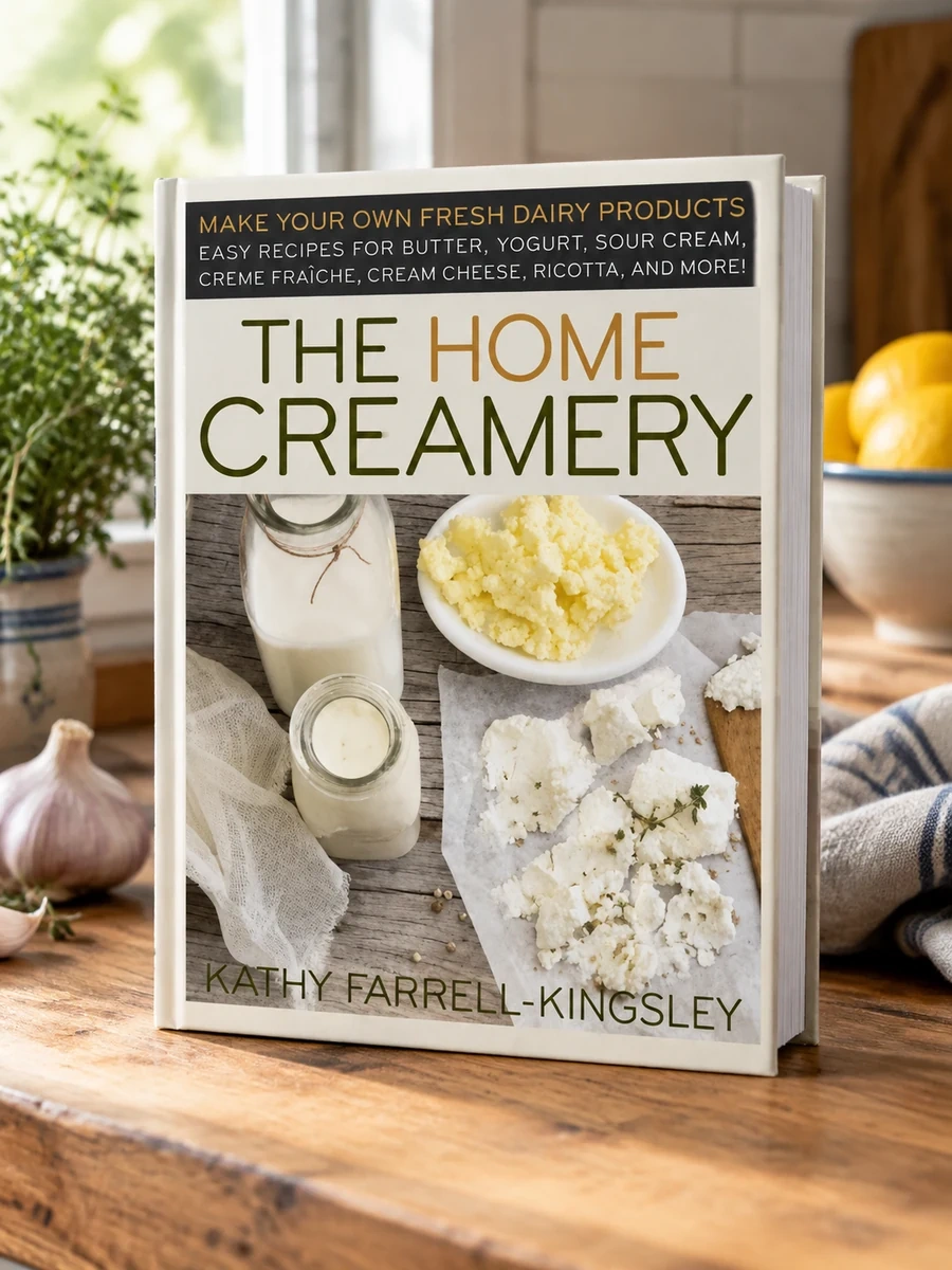 The Home Creamery: Make Your Own Fresh Dairy Products; Easy Recipes for Butter, Yogurt, Sour Cream, Creme Fraiche, Cream Cheese, Ricotta, and More!