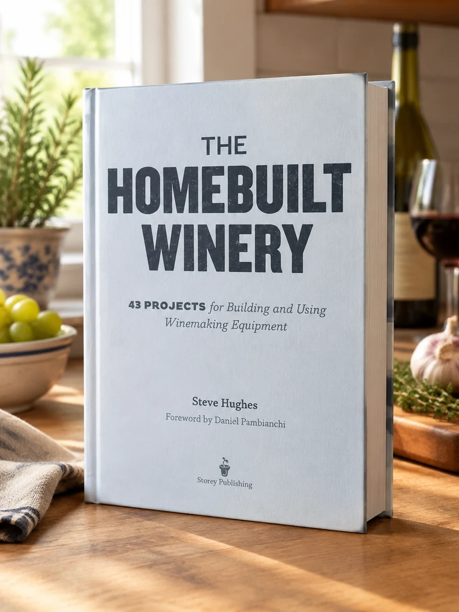 The Homebuilt Winery: 43 Projects for Building and Using Winemaking Equipment