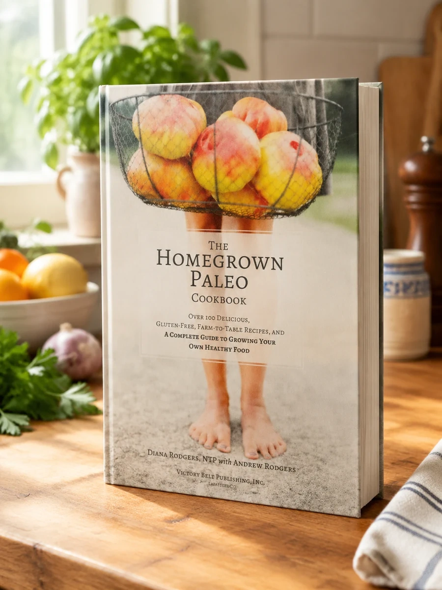 Cover of The Homegrown Paleo Cookbook: Over 100 Delicious, Gluten-Free, Farm-To-Table Recipes, and a Complete Guide to Growing Your Own Food
