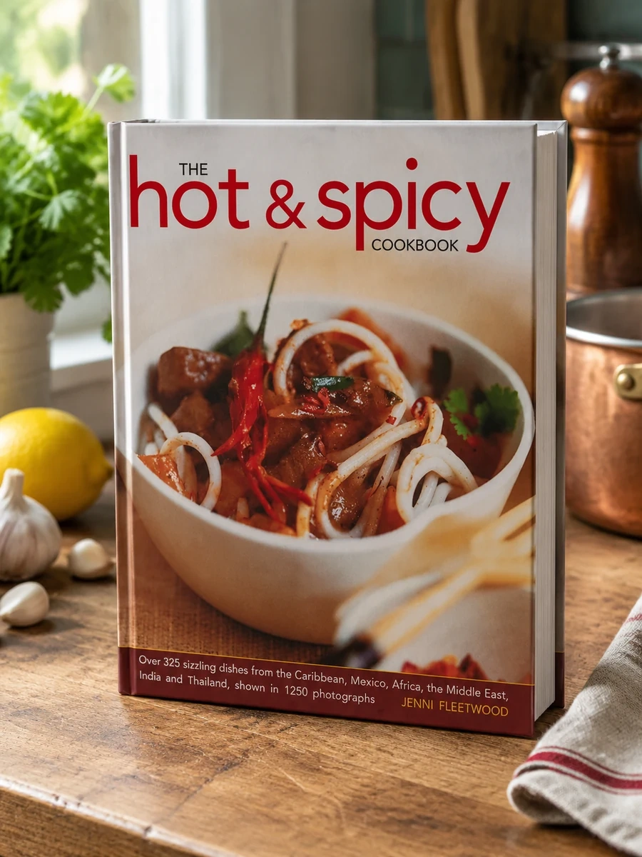 The Hot & Spicy Cookbook: Over 325 Sizzling Dishes from the Caribbean, Mexico, Africa, the Middle East, India and Thailand, Shown in 1250 Photographs