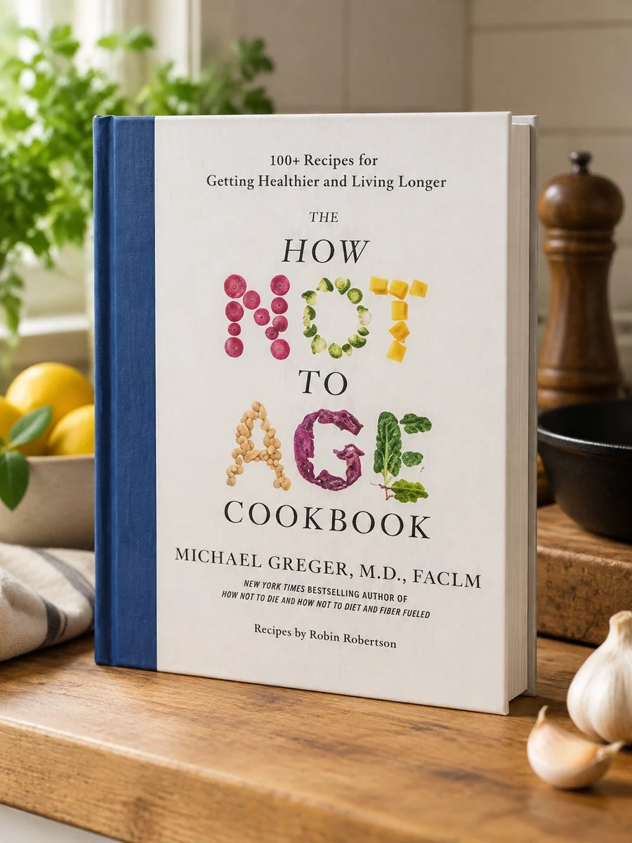 The How Not to Age Cookbook: 100+ Recipes for Getting Healthier and Living Longer