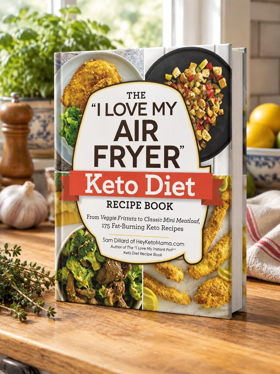 The I Love My Air Fryer Keto Diet Recipe Book: From Veggie Frittata to Classic Mini Meatloaf, 175 Fat-Burning Keto Recipes