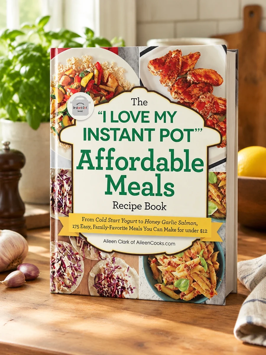 The I Love My Instant Pot(r) Affordable Meals Recipe Book: From Cold Start Yogurt to Honey Garlic Salmon, 175 Easy, Family-Favorite Meals You Can Make for
