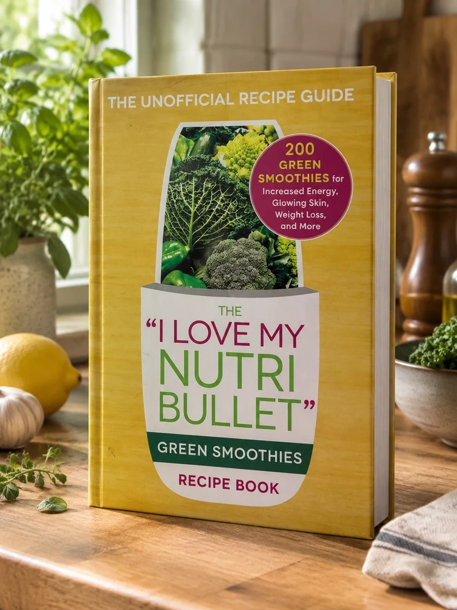 The I Love My Nutribullet Green Smoothies Recipe Book: 200 Healthy Smoothie Recipes for Weight Loss, Heart Health, Improved Mood, and More