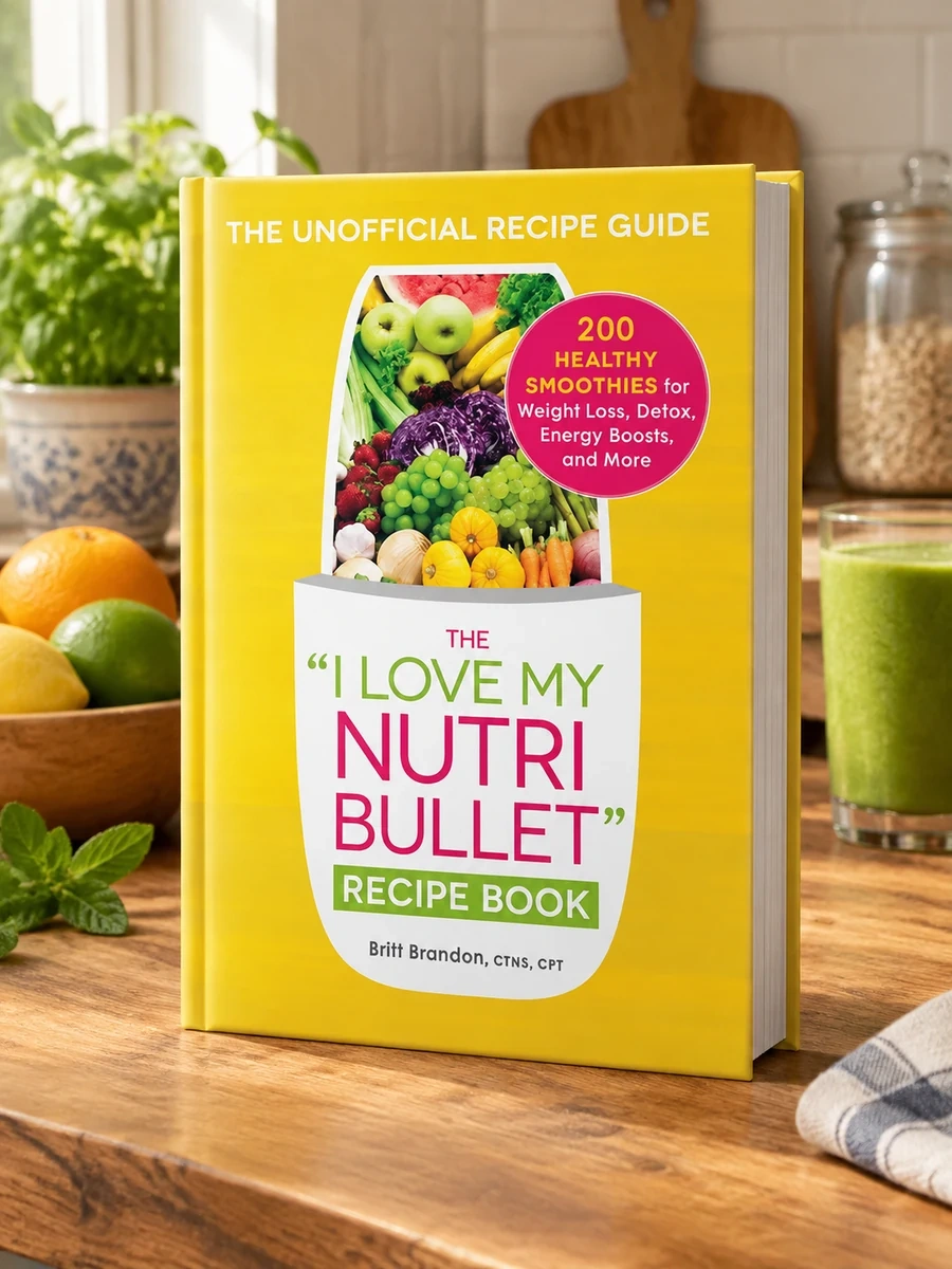 Cover of The I Love My Nutribullet Recipe Book: 200 Healthy Smoothies for Weight Loss, Detox, Energy Boosts, and More