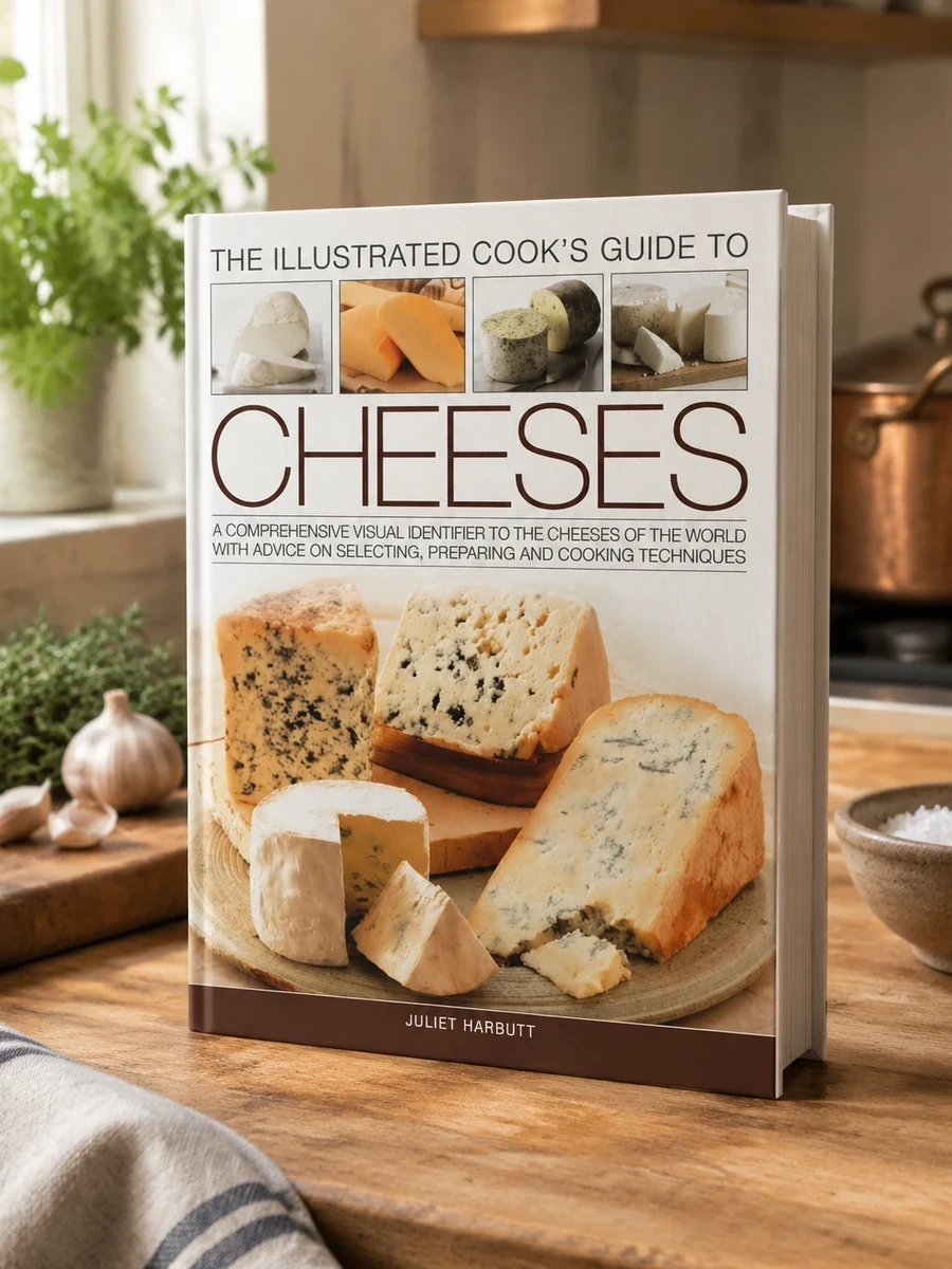The Illustrated Cook's Guide to Cheeses: A Comprehensive Visual Identifier to Over 470 Cheeses of the World and How to Cook with Them, Shown in 280 Photog