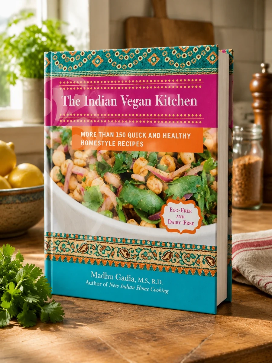 The Indian Vegan Kitchen: More Than 150 Quick and Healthy Homestyle Recipes: A Cookbook