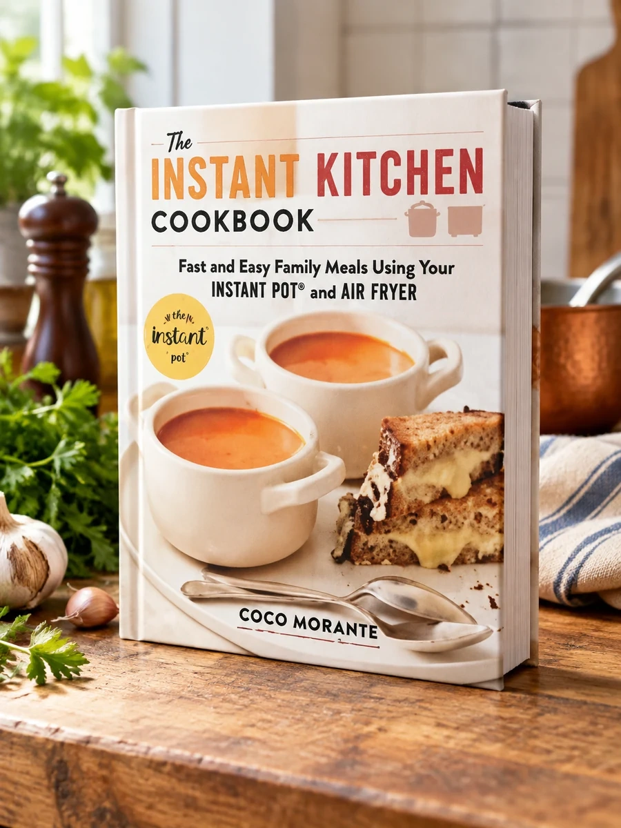 The Instant Kitchen Cookbook: Fast and Easy Family Meals Using Your Instant Pot and Air Fryer