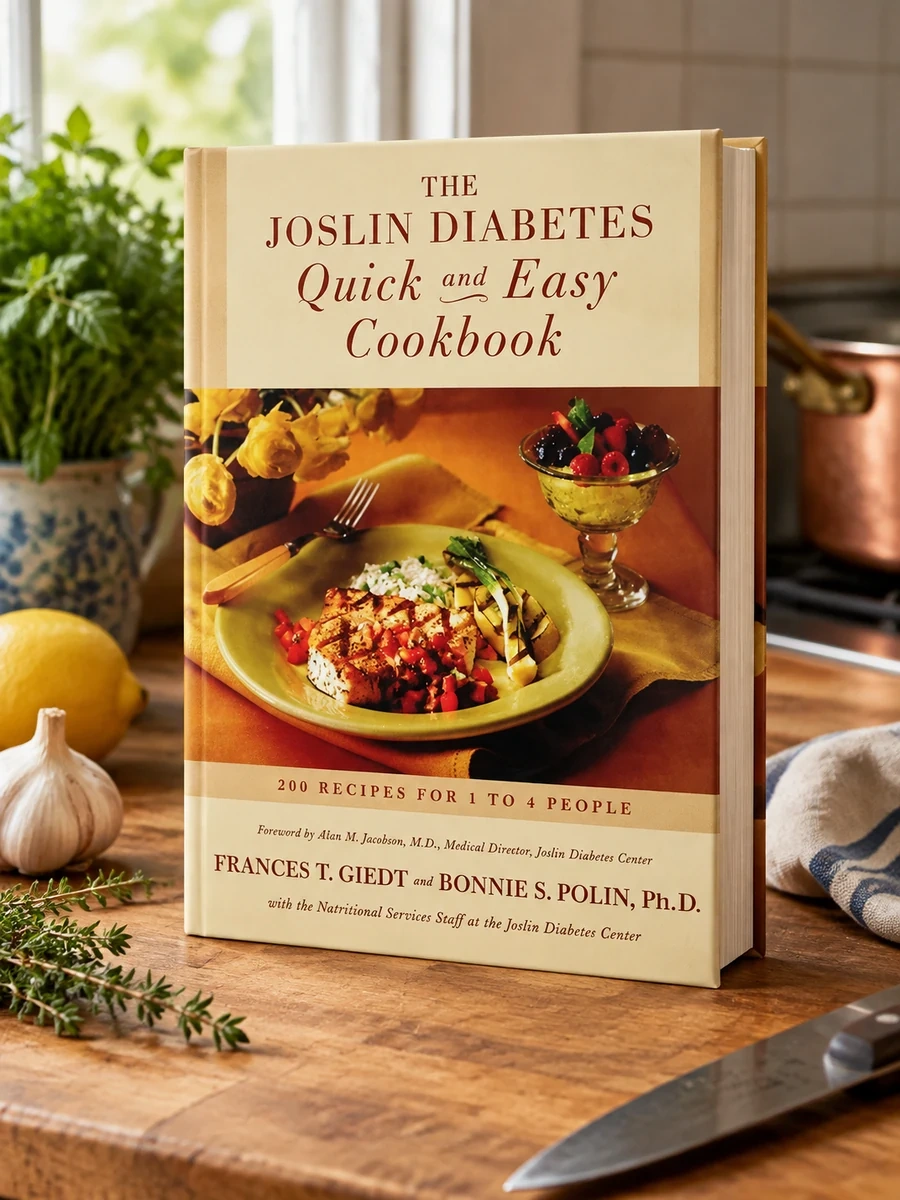 The Joslin Diabetes Quick and Easy Cookbook: 200 Recipes for 1 to 4 People (Original)
