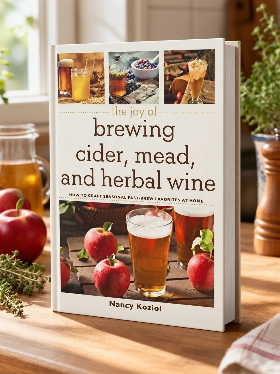 The Joy of Brewing Cider, Mead, and Herbal Wine: How to Craft Seasonal Fast-Brew Favorites at Home