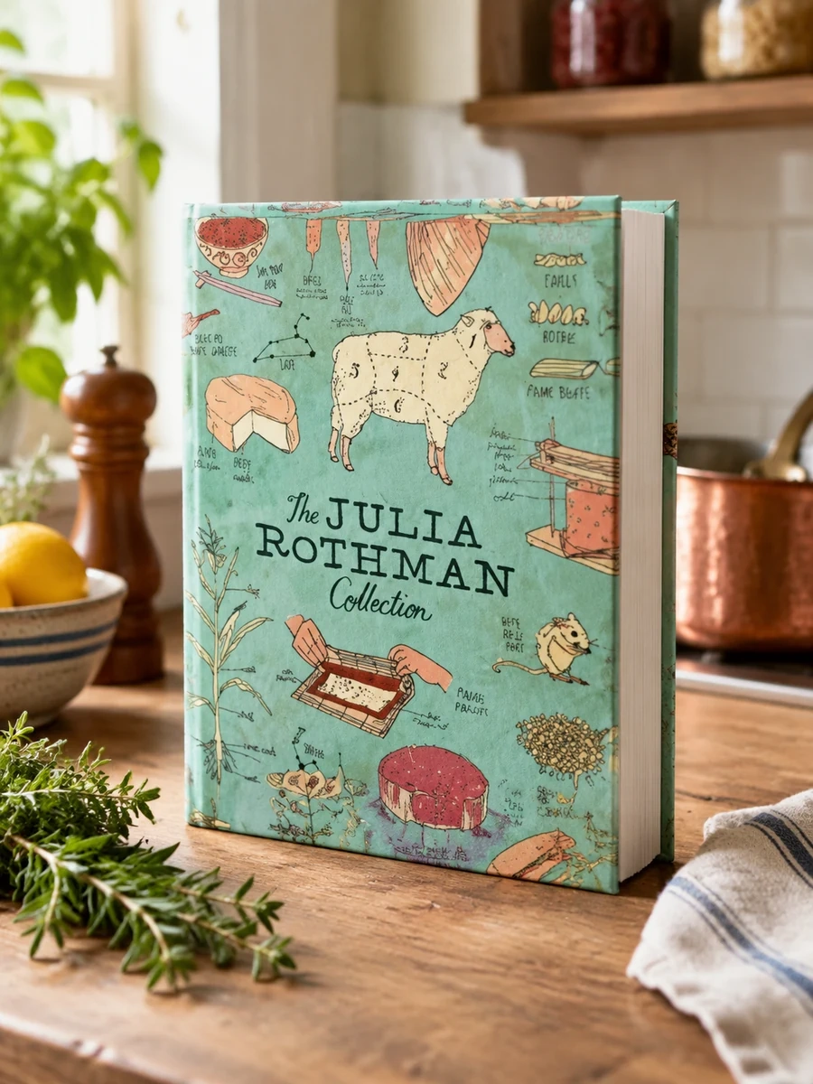 The Julia Rothman Collection: Farm Anatomy, Nature Anatomy, and Food Anatomy