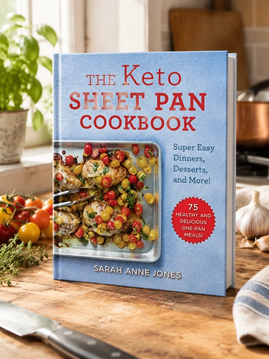 The Keto Sheet Pan Cookbook: Super Easy Dinners, Desserts, and More!