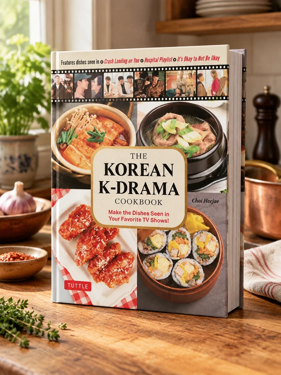The Korean K-Drama Cookbook: Make the Dishes Seen in Your Favorite TV Shows!