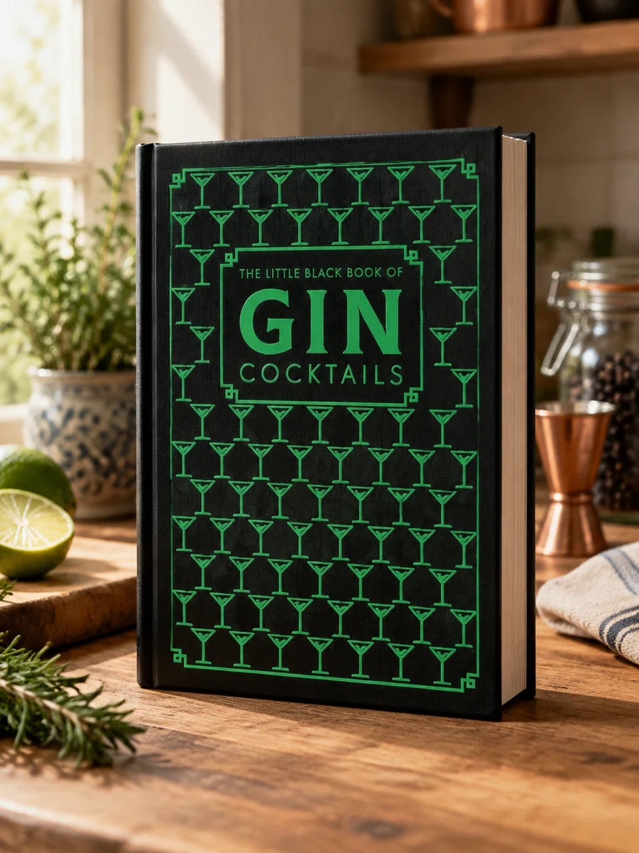 The Little Black Book of Gin Cocktails