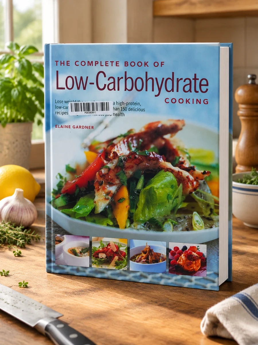 The Low Carbohydrate Cookbook: An Expert Guide to Long-Term, Low-Carb Eating for Weight Loss and Health, with Over 150 Recipes
