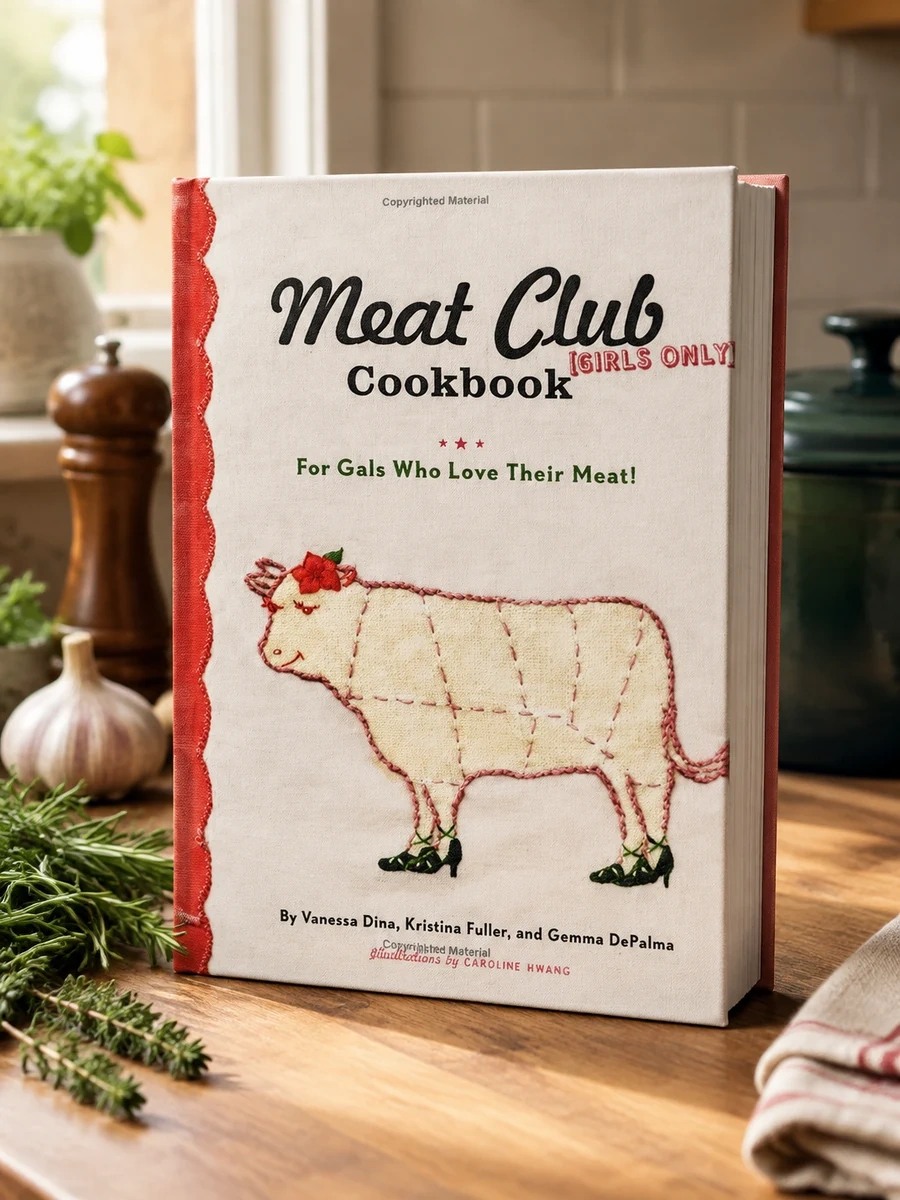 The Meat Club Cookbook: For Gals Who Love Their Meat!