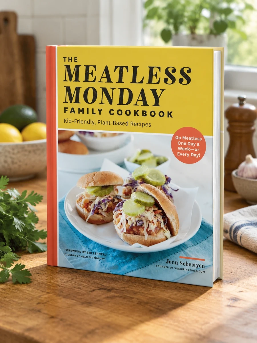 The Meatless Monday Family Cookbook: Kid-Friendly, Plant-Based Recipes [Go Meatless One Day a Week - Or Every Day!]