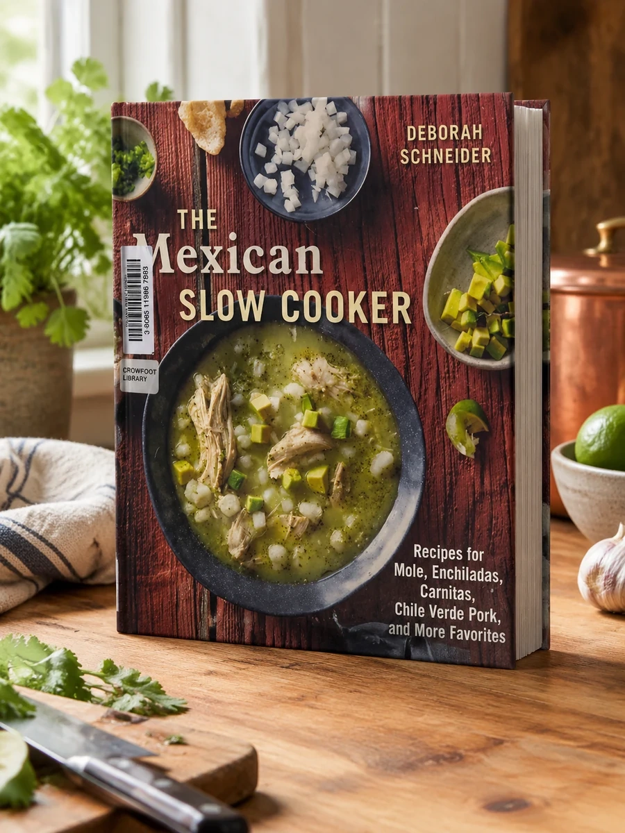 The Mexican Slow Cooker: Recipes for Mole, Enchiladas, Carnitas, Chile Verde Pork, and More Favorites [A Cookbook]