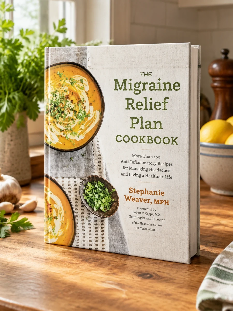 The Migraine Relief Plan Cookbook: More Than 100 Anti-Inflammatory Recipes for Managing Headaches and Living a Healthier Life