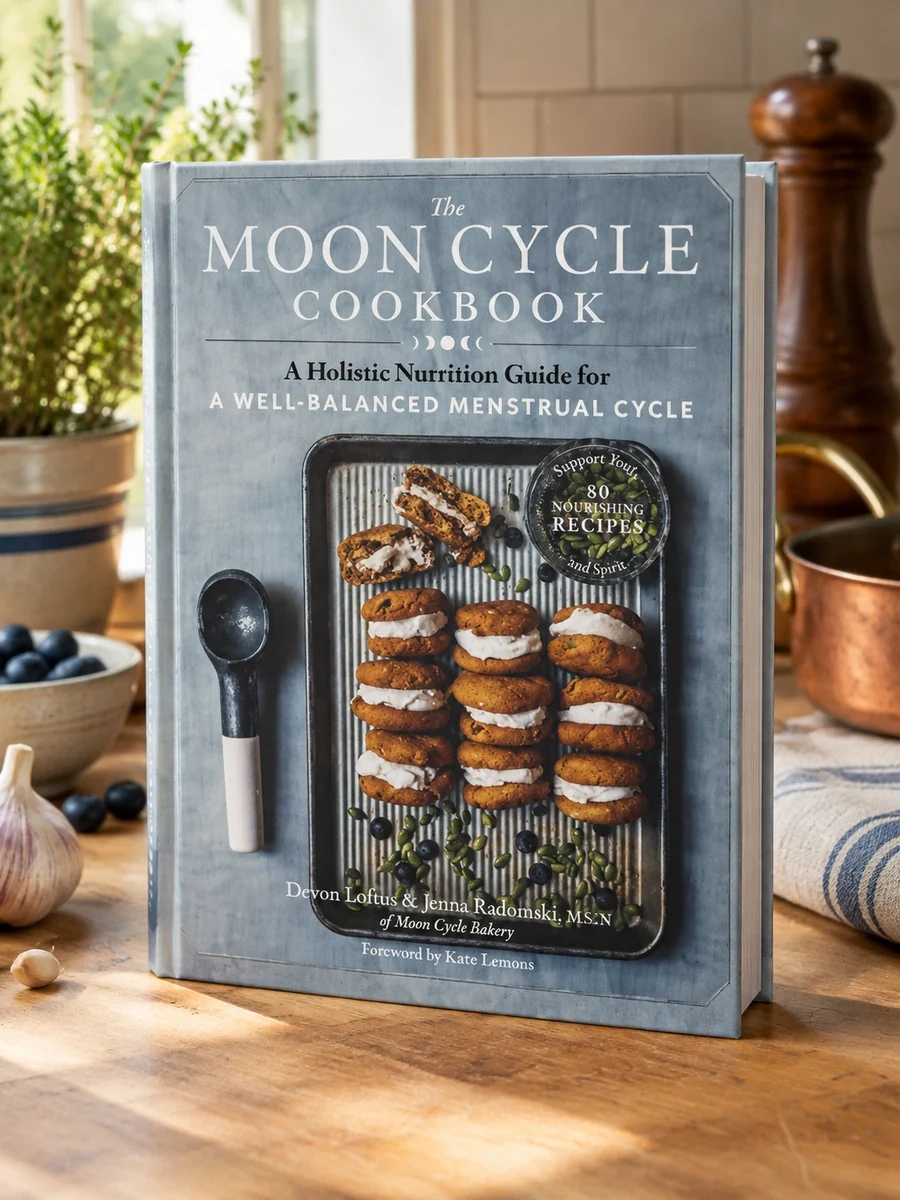 The Moon Cycle Cookbook: A Holistic Nutrition Guide for a Well-Balanced Menstrual Cycle