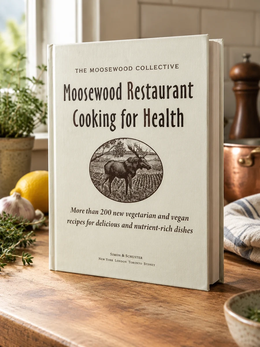 The Moosewood Restaurant Cooking for Health: More Than 200 New Vegetarian and Vegan Recipes for Delicious and Nutrient-Rich Dishes