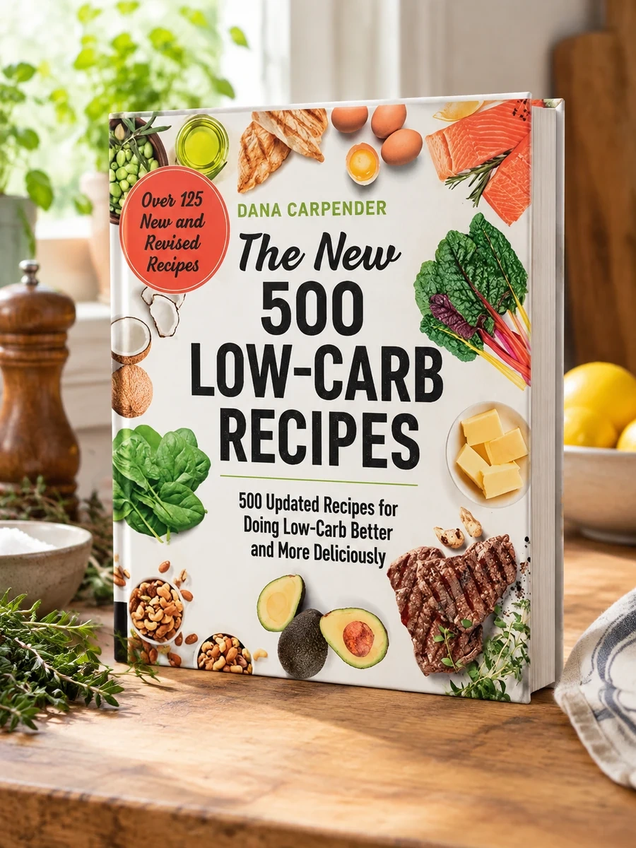 The New 500 Low-Carb Recipes: 500 Updated Recipes for Doing Low-Carb Better and More Deliciously