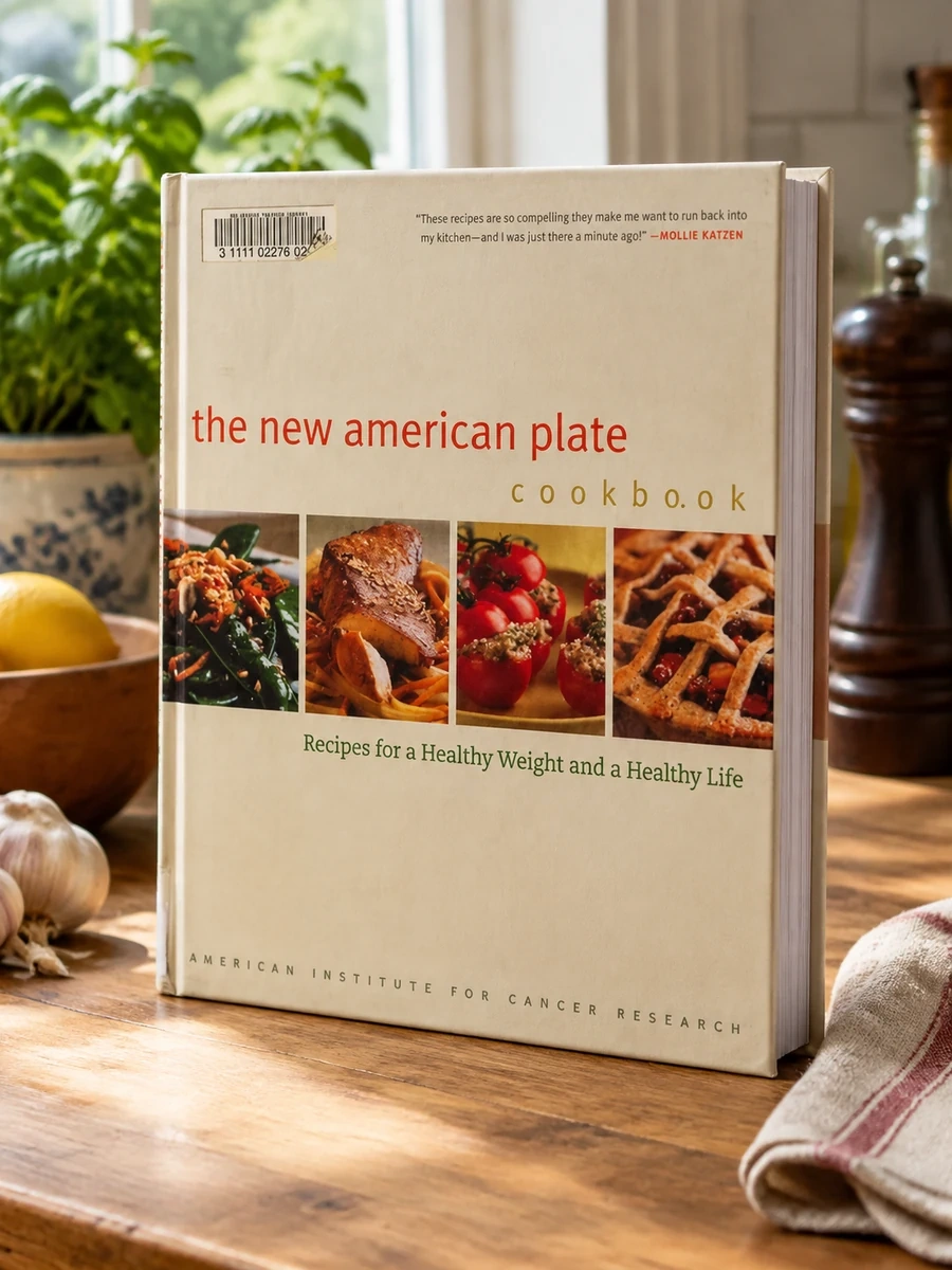 The New American Plate Cookbook: Recipes for a Healthy Weight and a Healthy Life