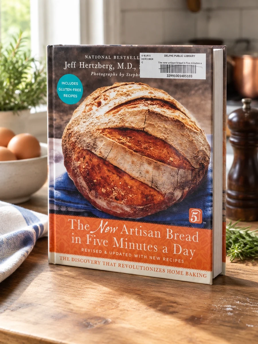The New Artisan Bread in Five Minutes a Day: The Discovery That Revolutionizes Home Baking (Revised)