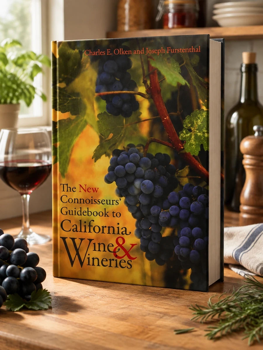 The New Connoisseurs' Guidebook to California Wine and Wineries